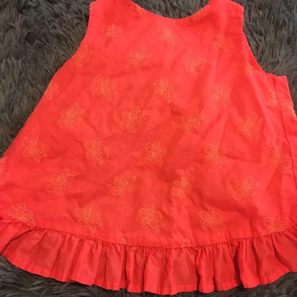 Open Back Toddler Top